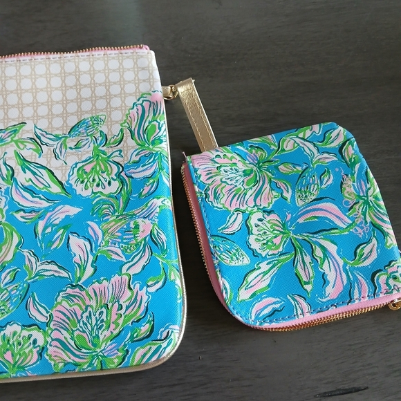 Lully Pultzier Lot 3 Tech Cases Mstching Water Bottle All New - Picture 4 of 4